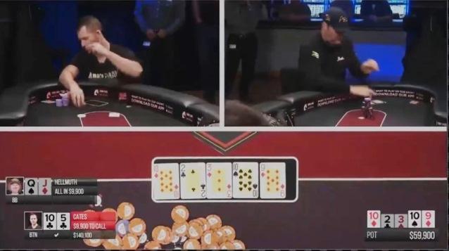 Ugens hånd: Hellmuth overrumpler Cates med kæmpe bluff