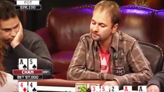 Negreanu  thinking