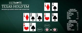 ultimate texas holdem udbetalinger