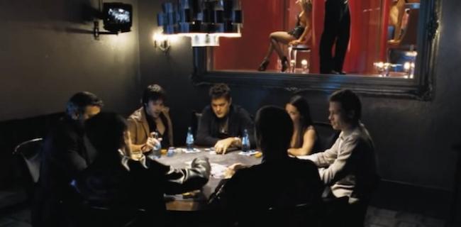 Oceans 11 Poker Scene Home Game