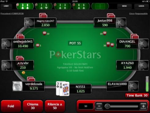 pokerstars app ipad