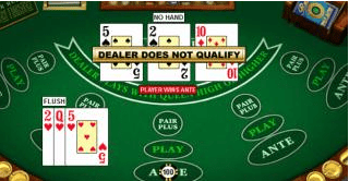 3 card poker hands