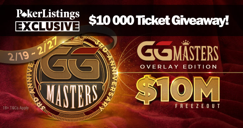GGPoker & PokerListings eksklusive Giveaway! Pladser til værdi af $10,000 gives væk til læserne!