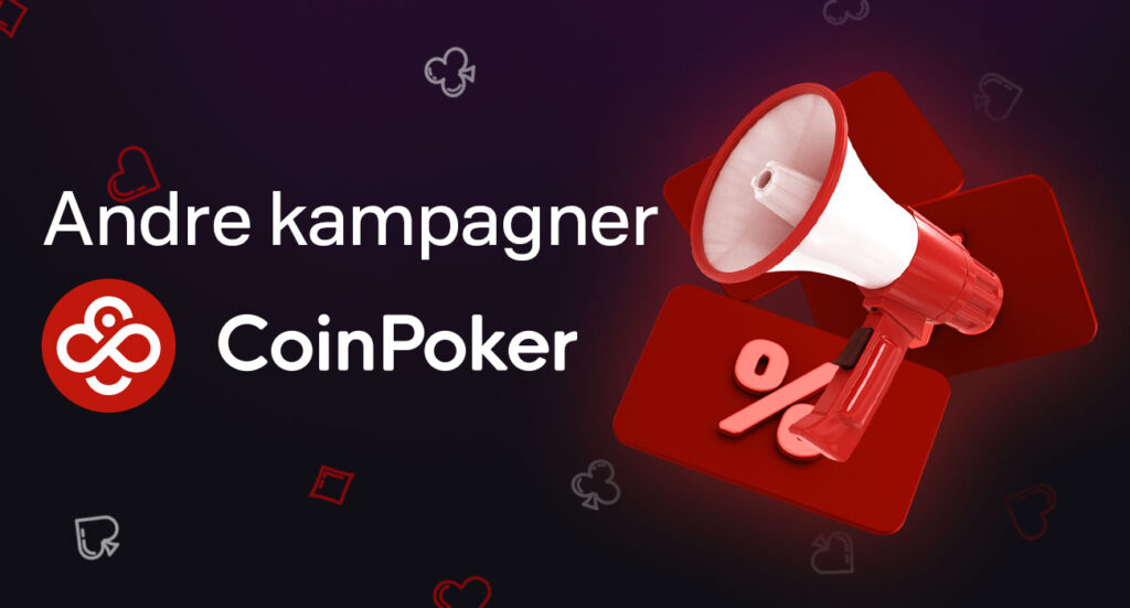Andere promoties die Coinpoker aanbiedt voor spelers.
